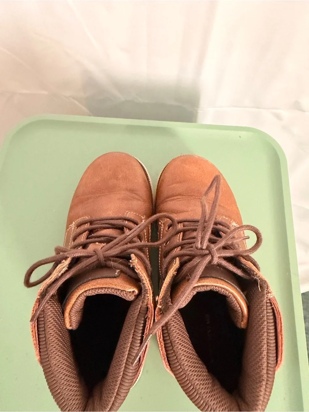Youth Boys Crown Vintage Leather Boots